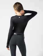Lightweight Long Sleeve Shirts for Sun Protection by ShadyLady in black